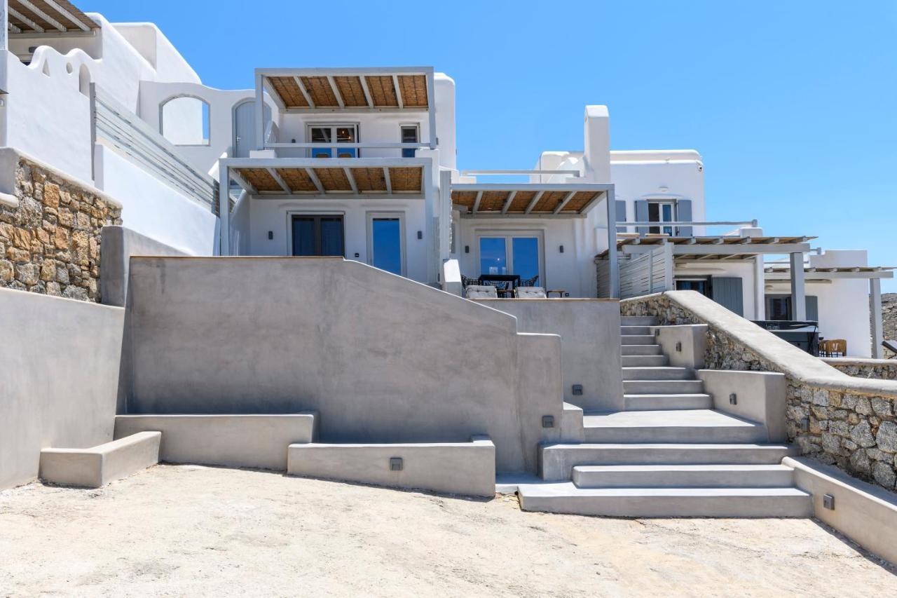 Mykonos Residence Villas & Suites Merchia Beach Esterno foto