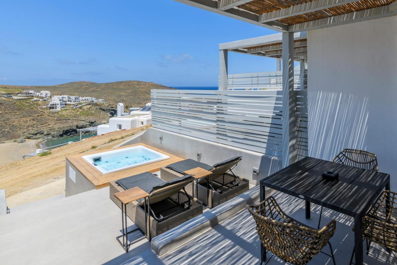 Mykonos Residence Villas & Suites Merchia Beach Esterno foto
