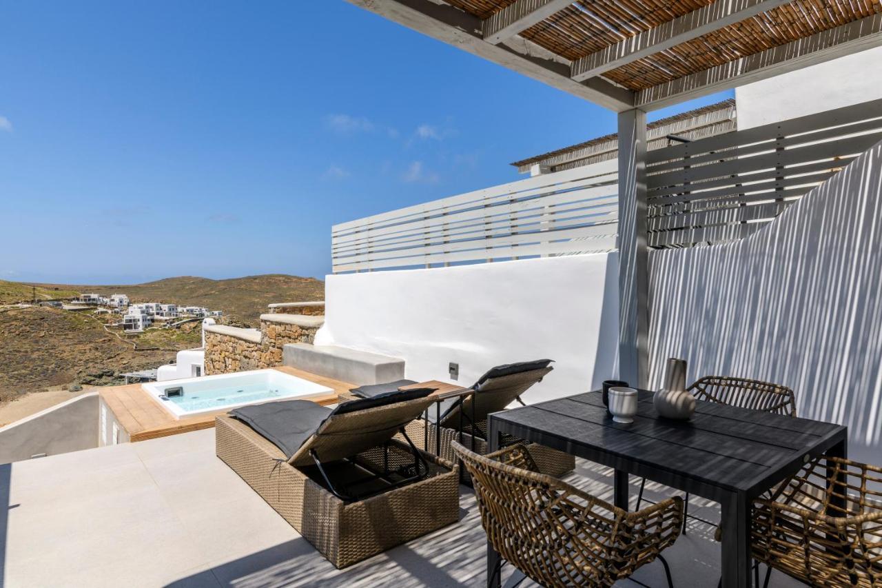Mykonos Residence Villas & Suites Merchia Beach Esterno foto