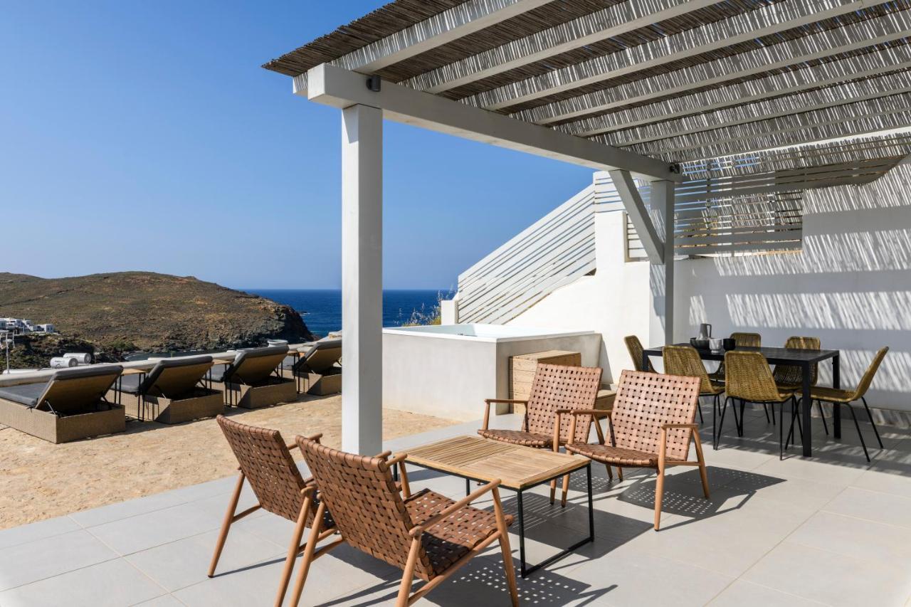 Mykonos Residence Villas & Suites Merchia Beach Esterno foto