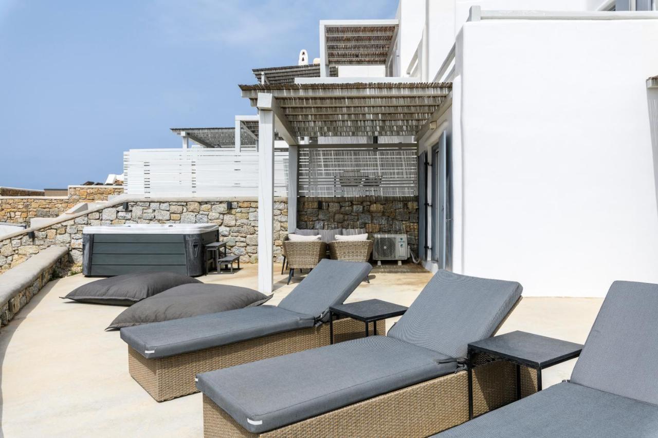 Mykonos Residence Villas & Suites Merchia Beach Esterno foto